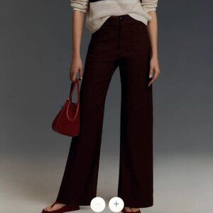 The Colette Full-Length Wide-Leg Pants by Maeve - Anthropologie 33T